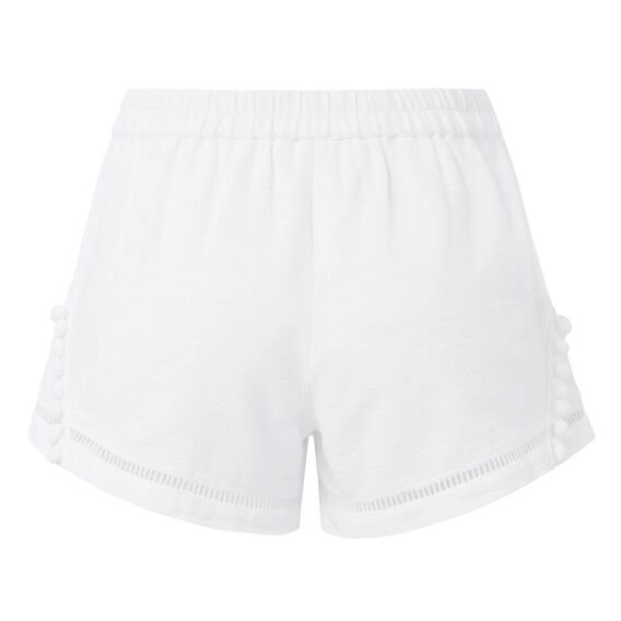Textured Pom Pom Short