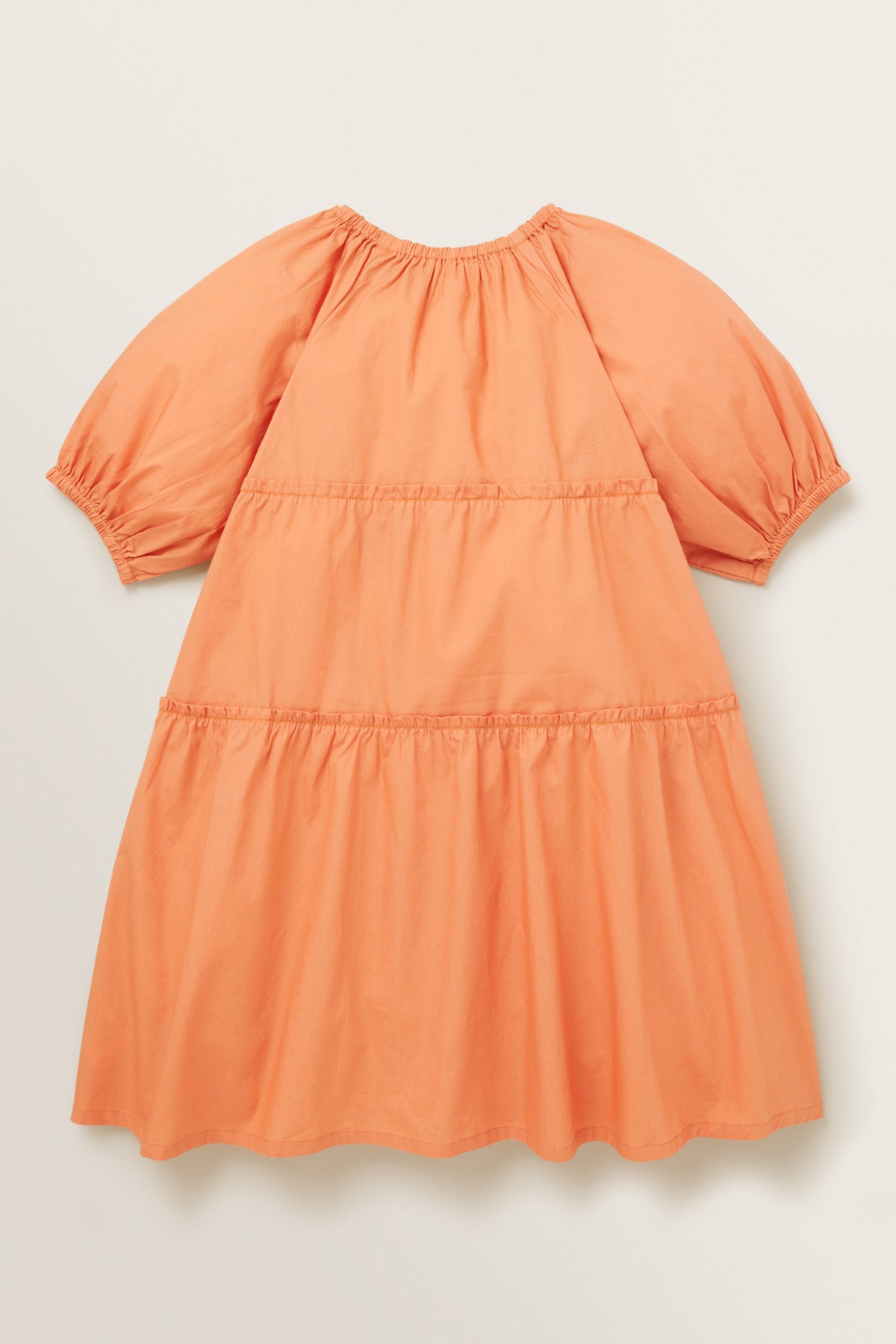 Poplin Tiered Dress