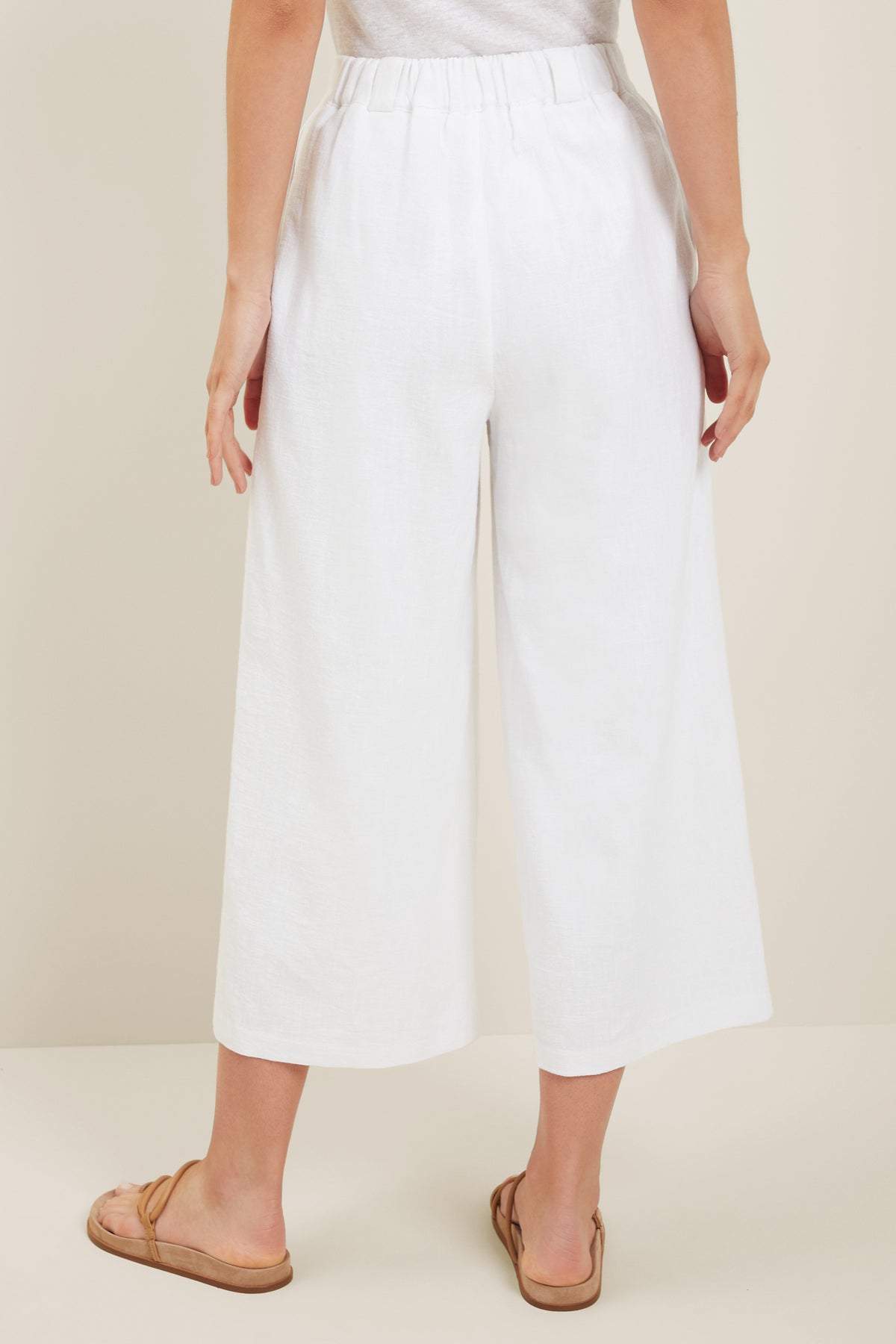 Button Fly Crop Pant