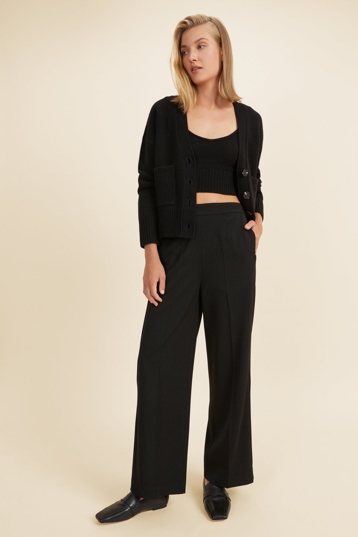 Merino Wool Crop Top
