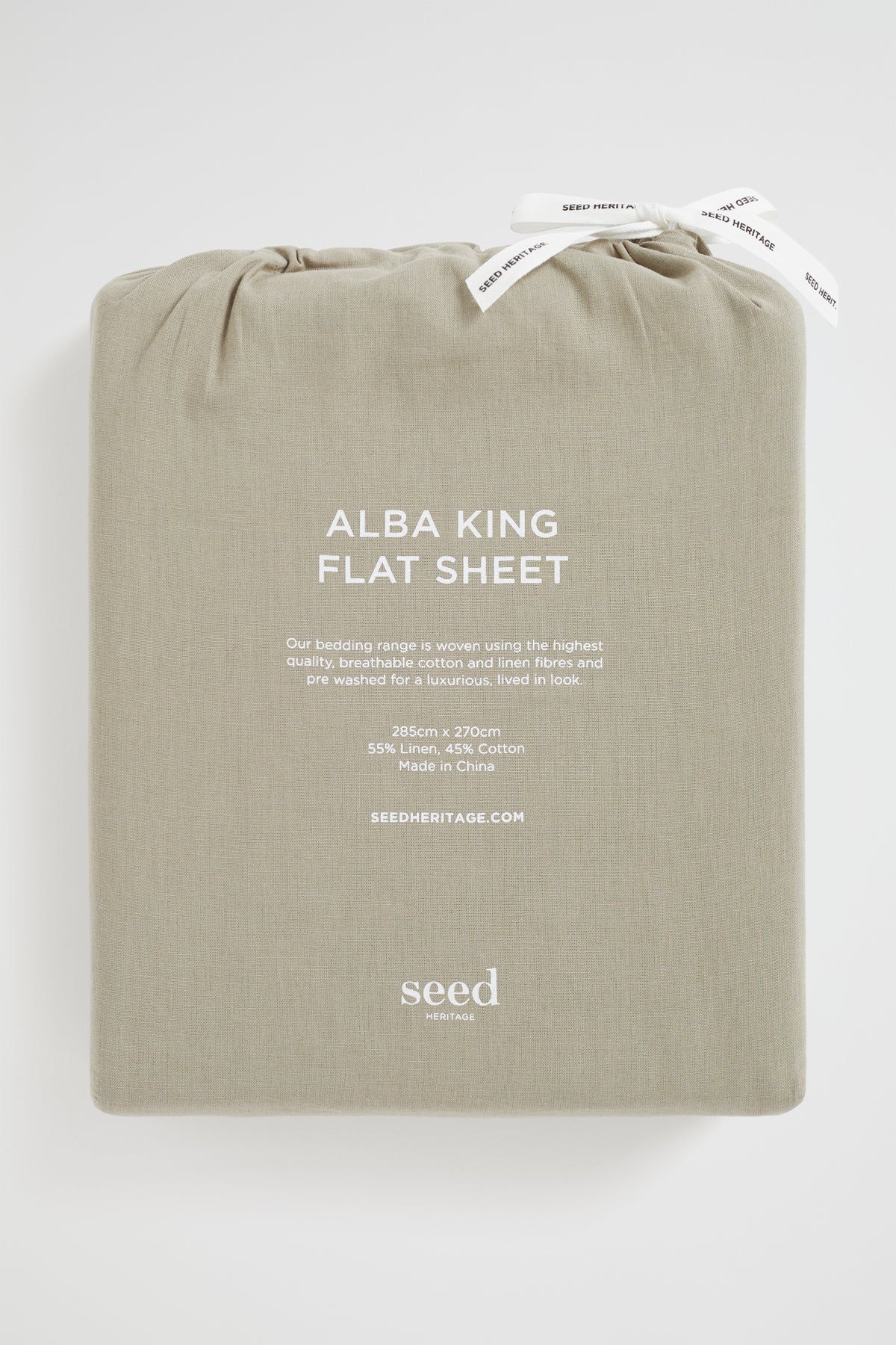 Alba Queen Flat Sheet