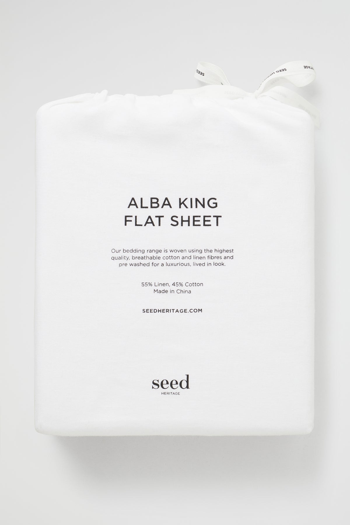 Alba Queen Flat Sheet