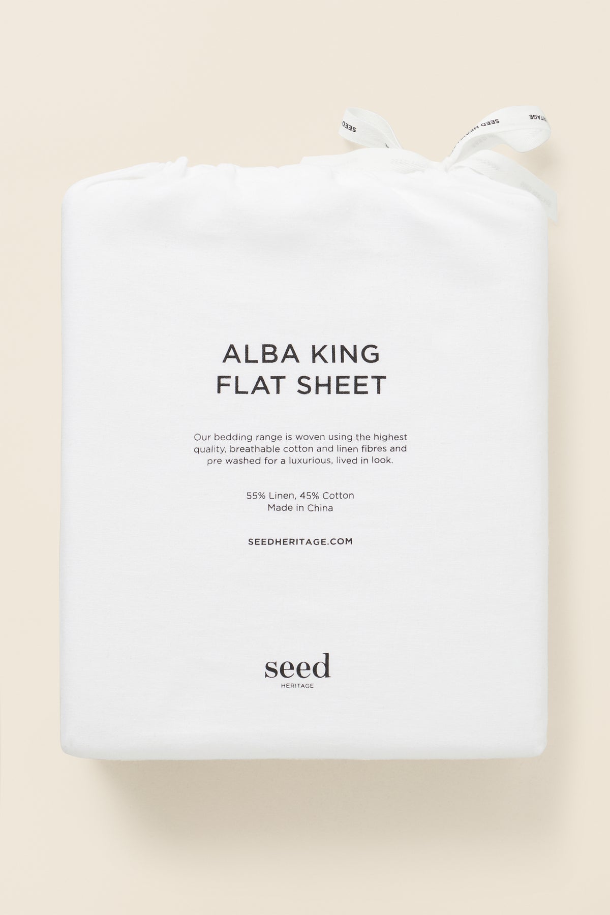 Alba King Flat Sheet