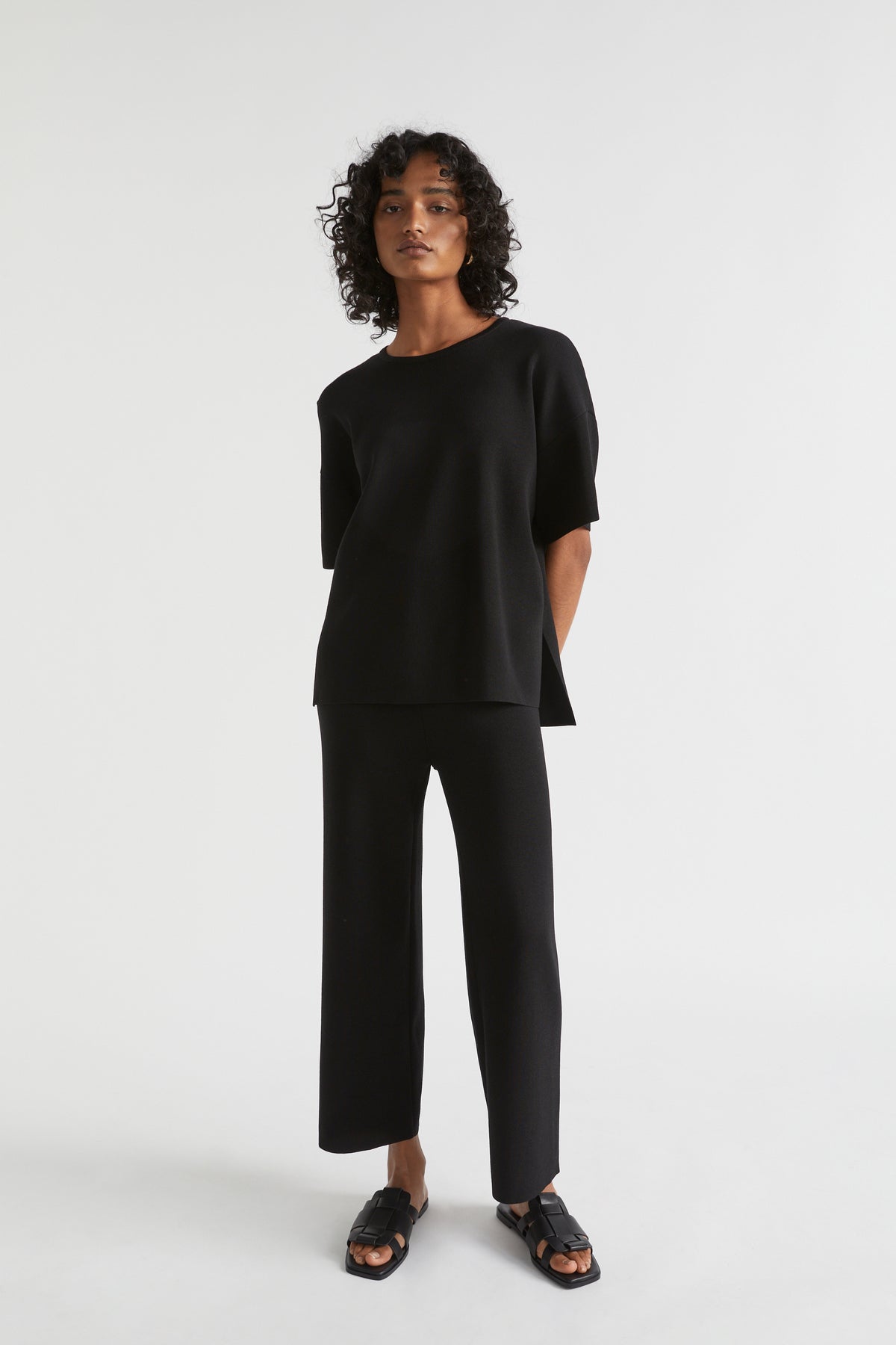 Crepe Knit Pant
