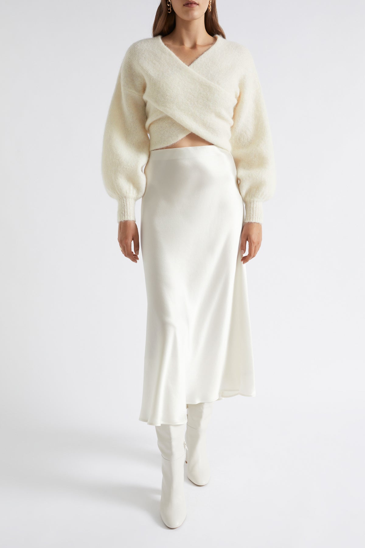 Satin Maxi Skirt