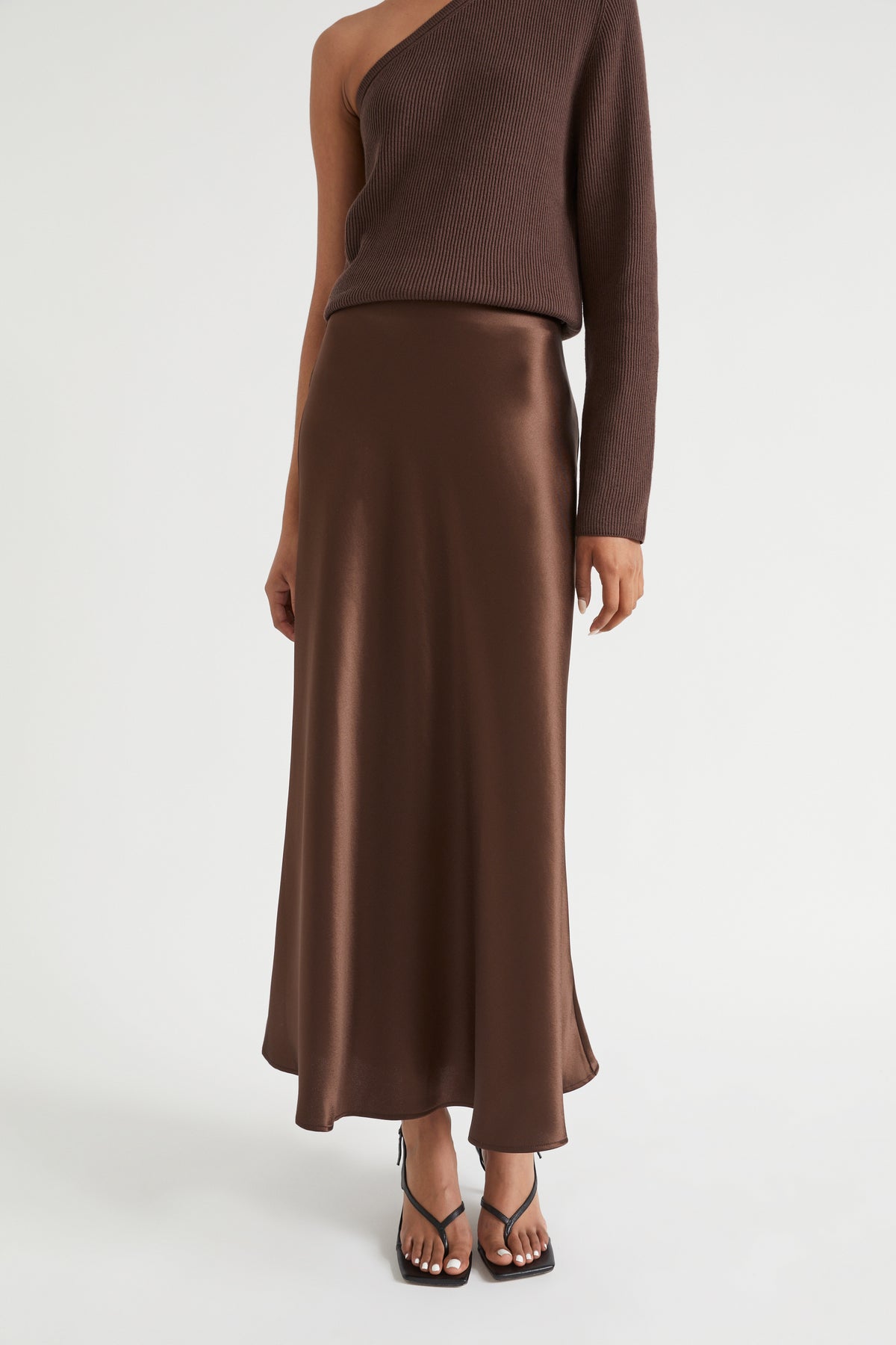 Satin Maxi Skirt