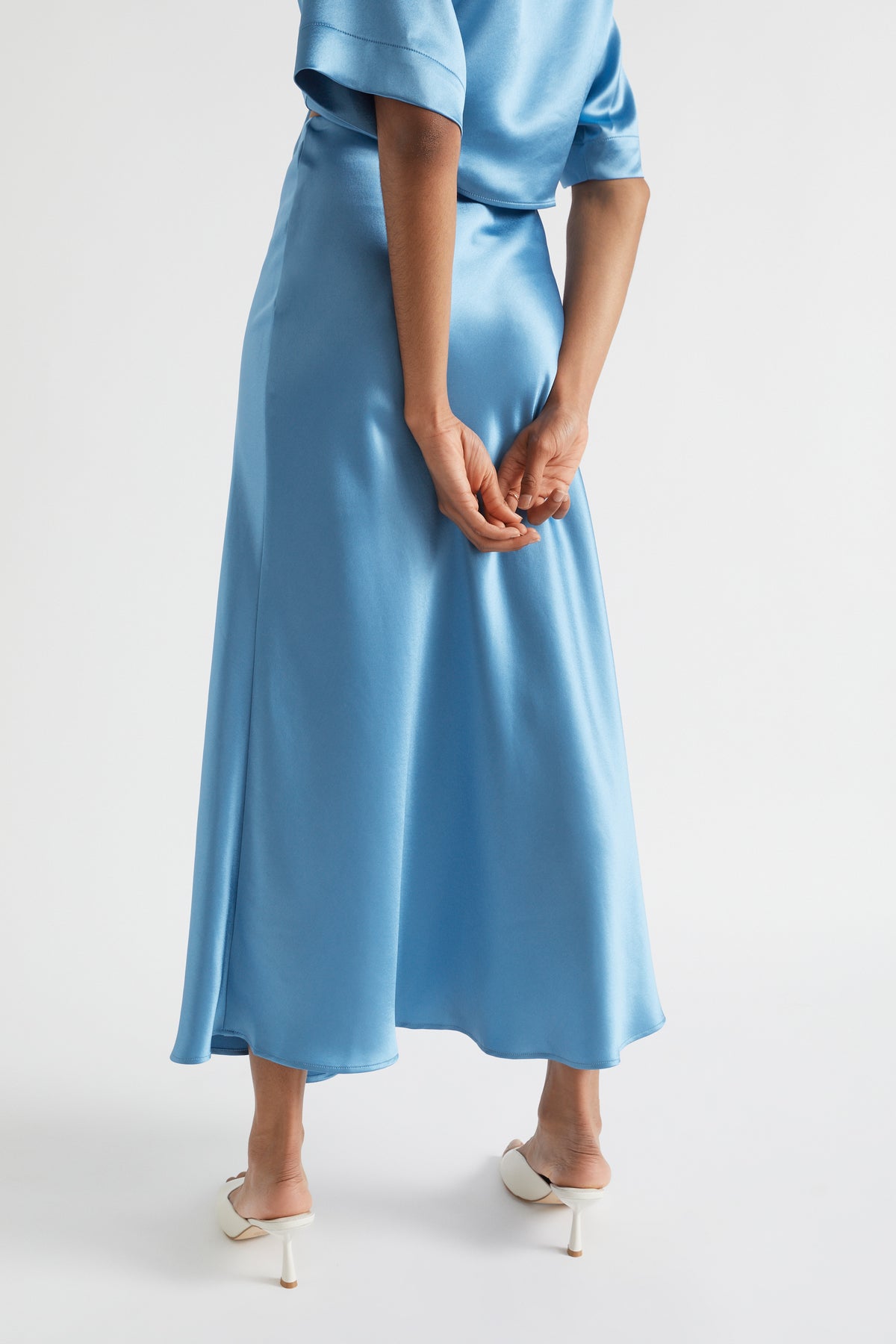 Satin Maxi Skirt