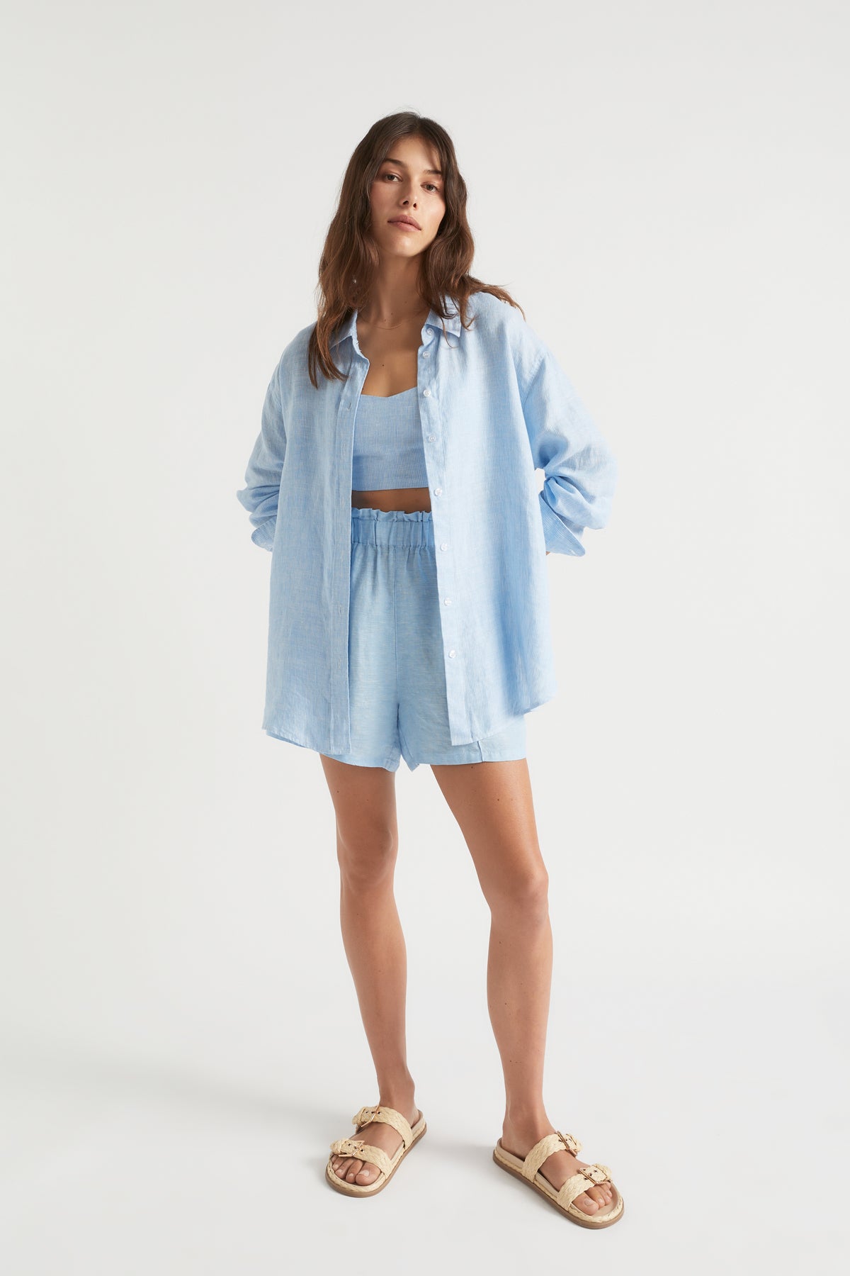 Core Linen Boyfriend Shirt
