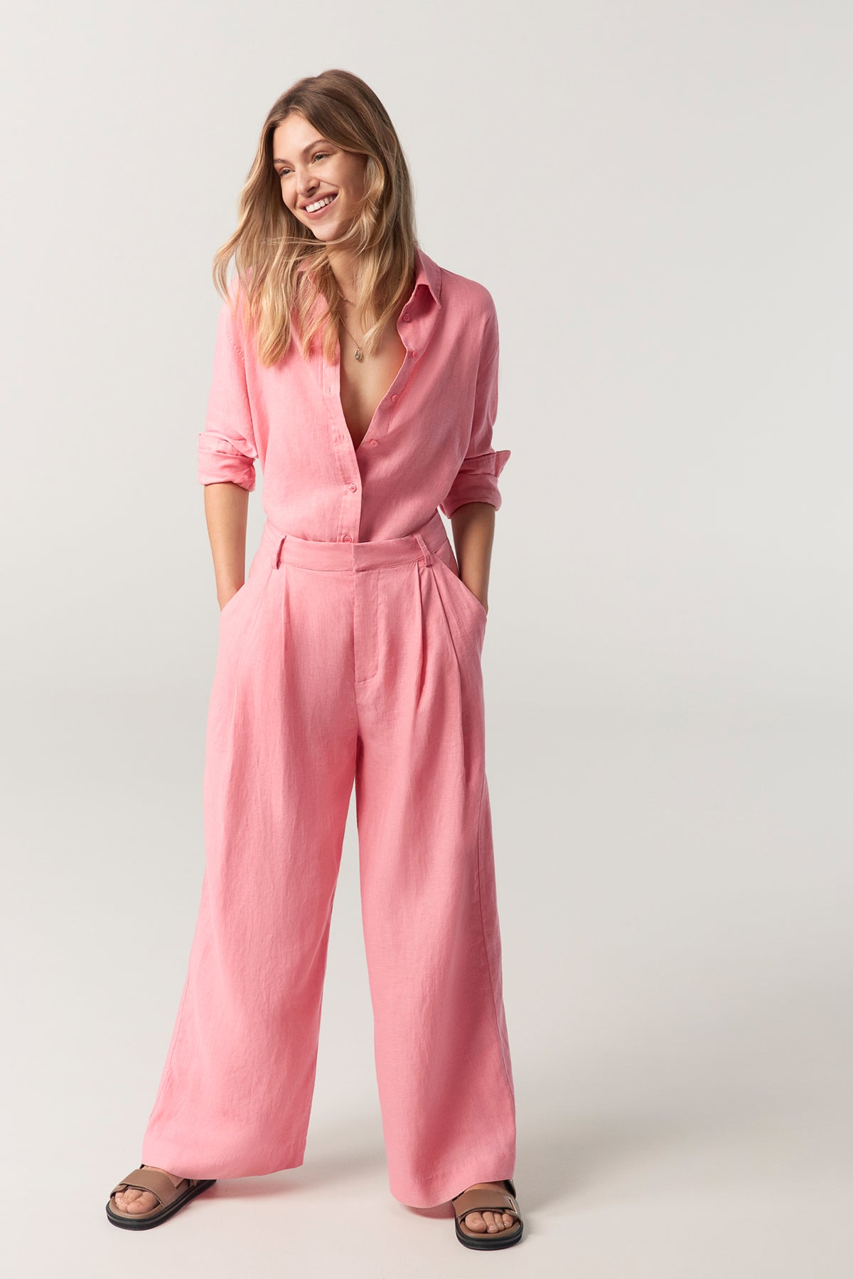 Core Linen Boyfriend Shirt