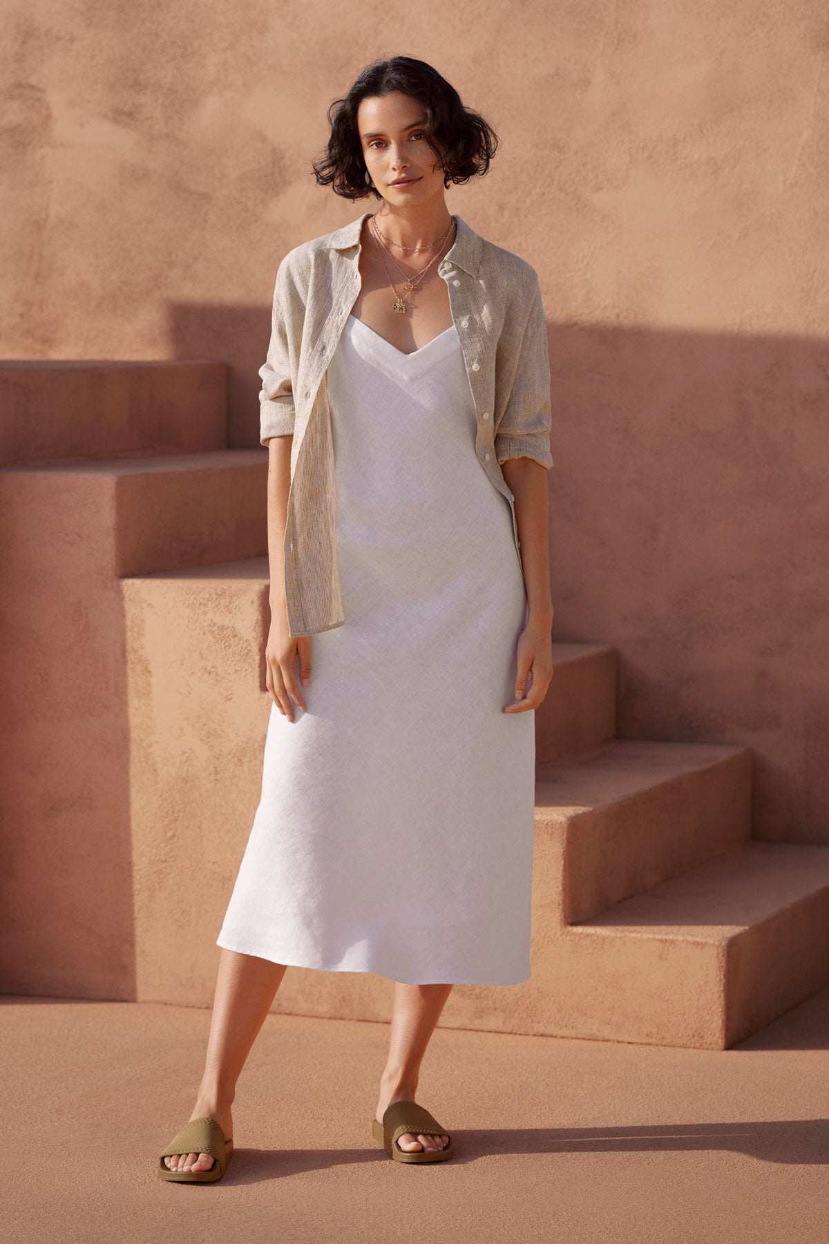 Core Linen Boyfriend Shirt