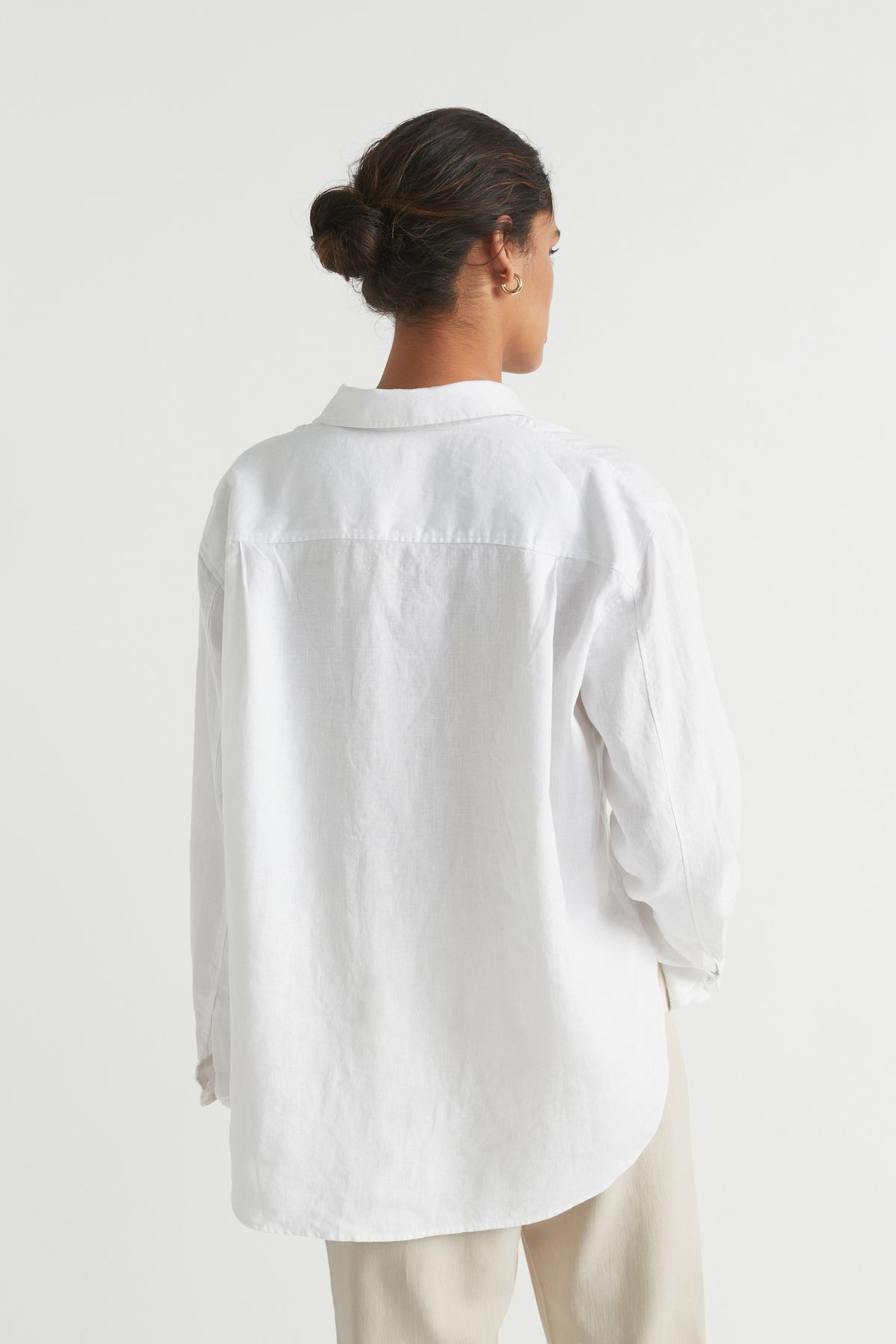Core Linen Boyfriend Shirt