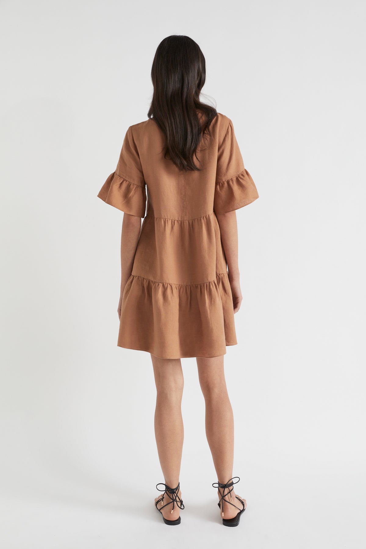Core Linen Mini Dress