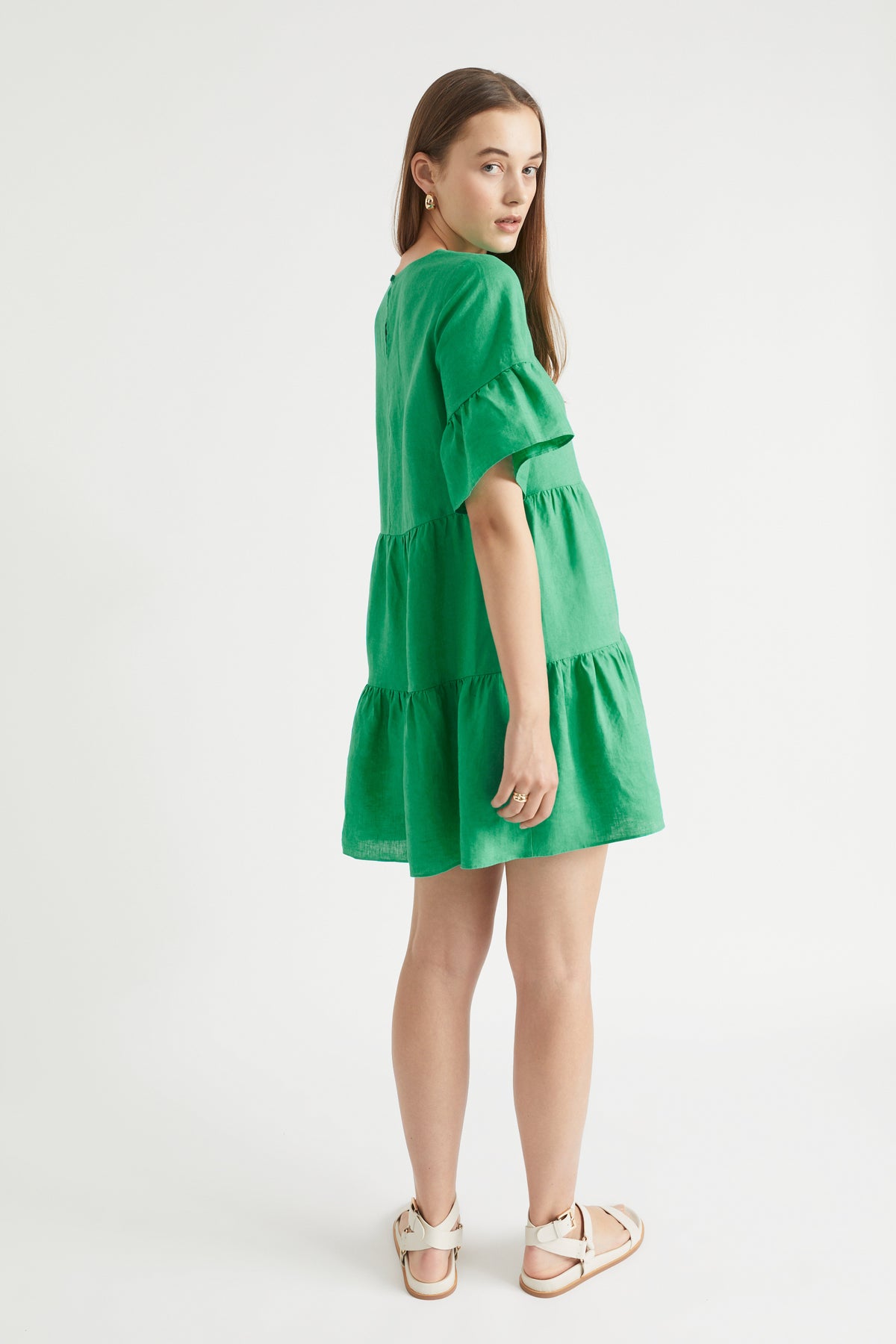 Core Linen Mini Dress