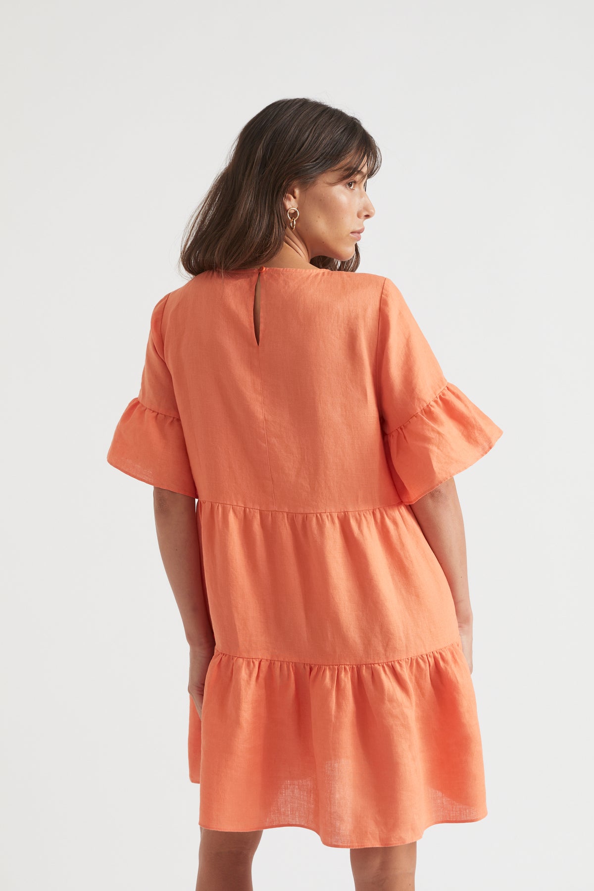 Core Linen Mini Dress