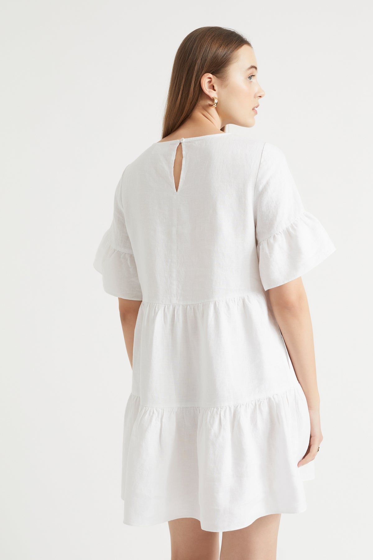 Core Linen Mini Dress