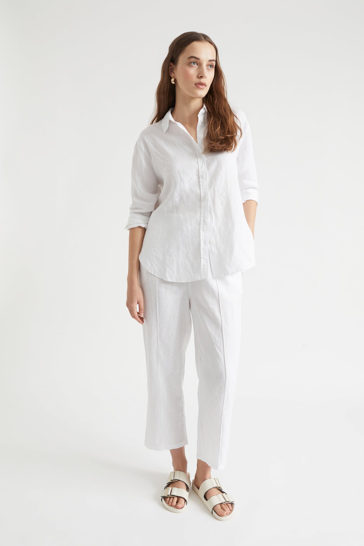 Core Linen Paperbag Pant