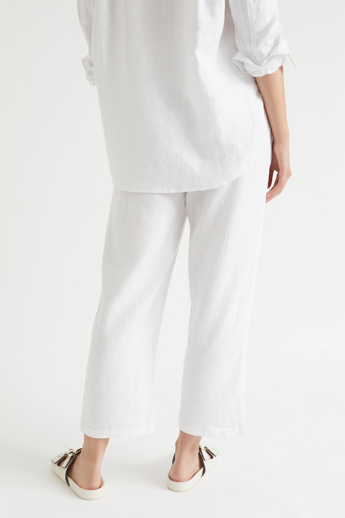 Core Linen Paperbag Pant