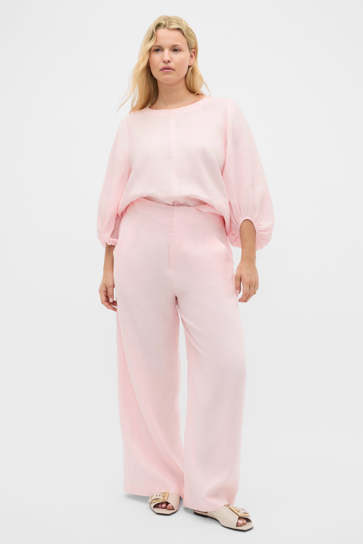 Core Linen Waisted Pant