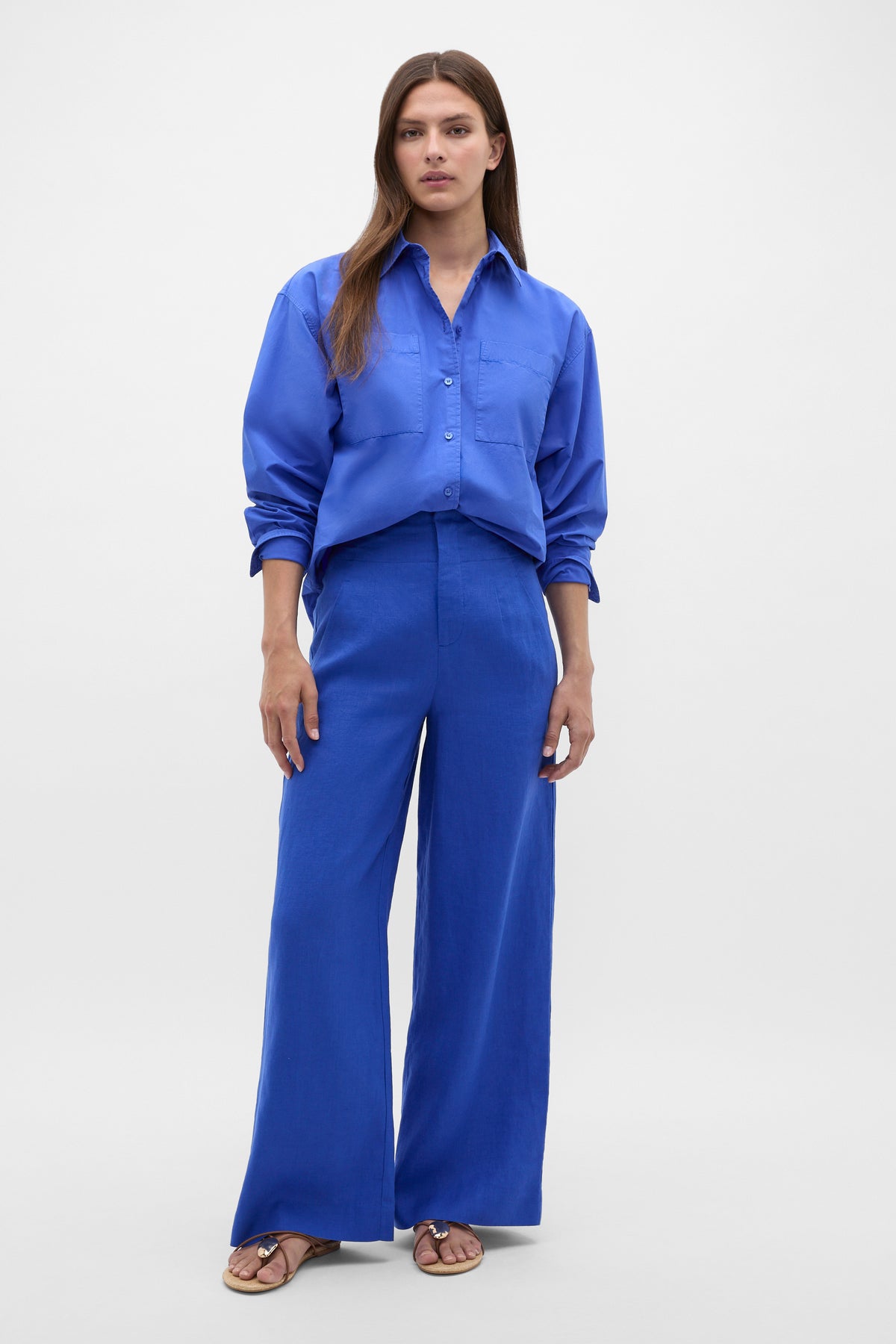 Core Linen Waisted Pant