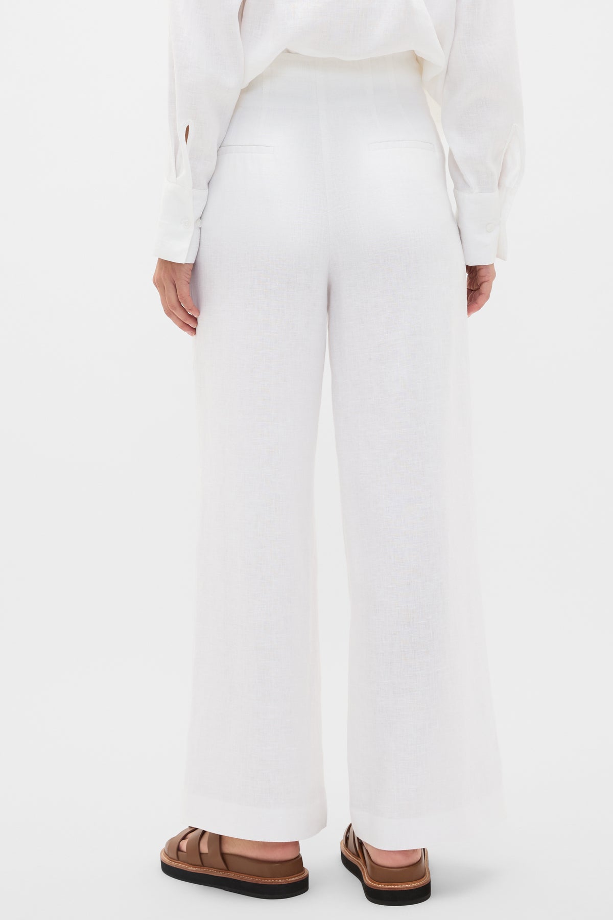 Core Linen Waisted Pant