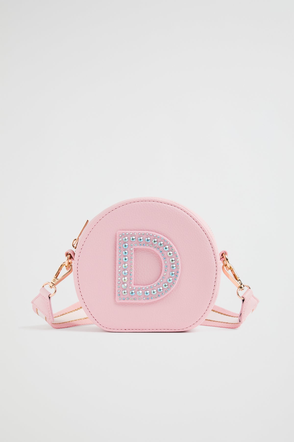 Circle Jewel Initial Bag