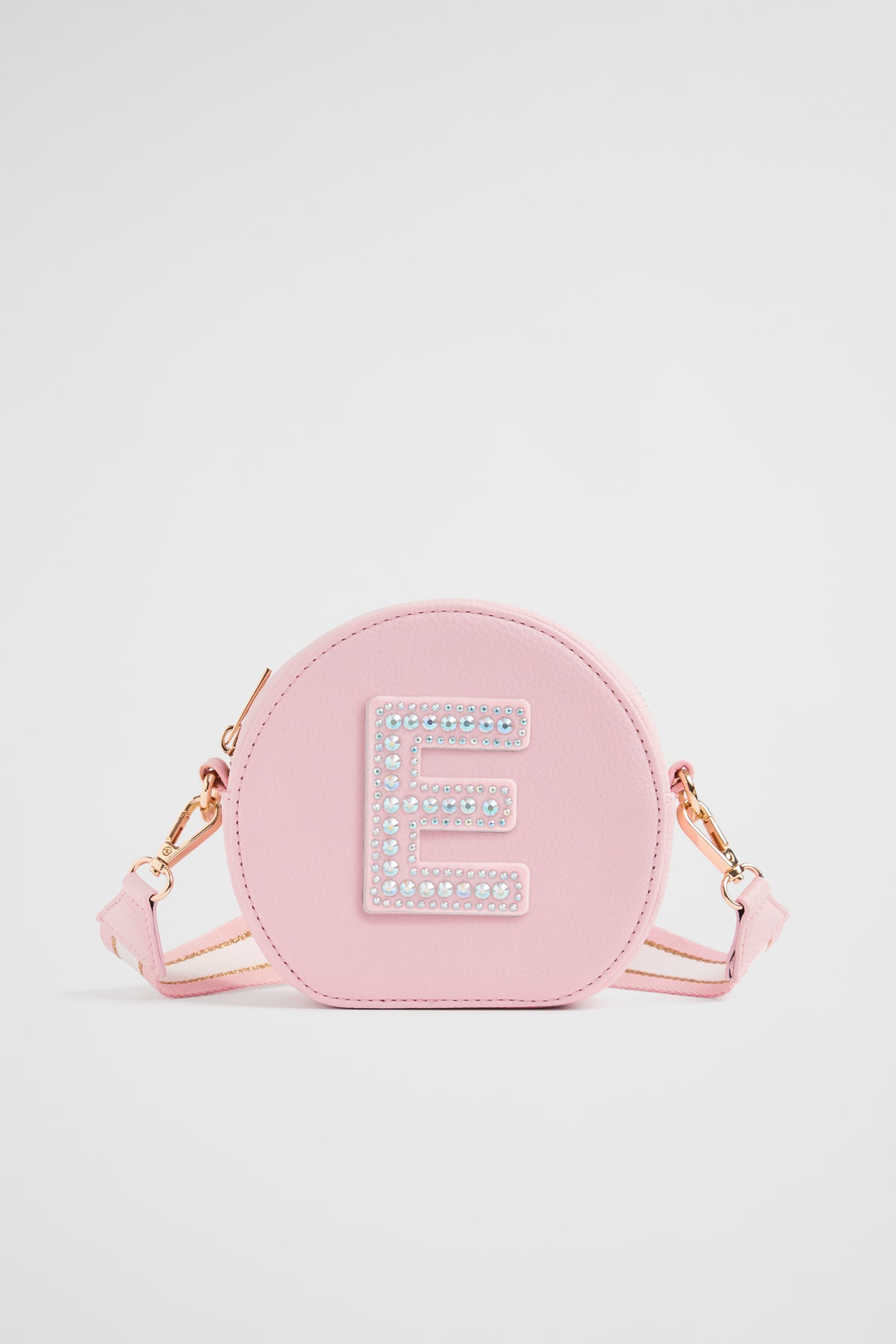 Circle Jewel Initial Bag