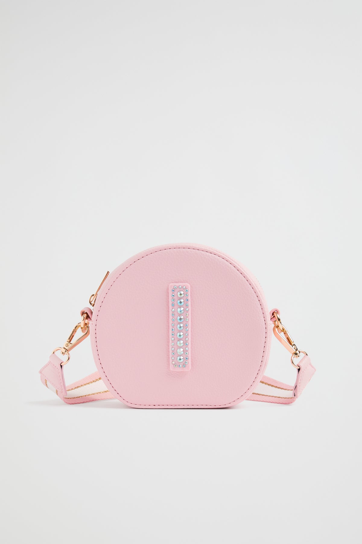 Circle Jewel Initial Bag