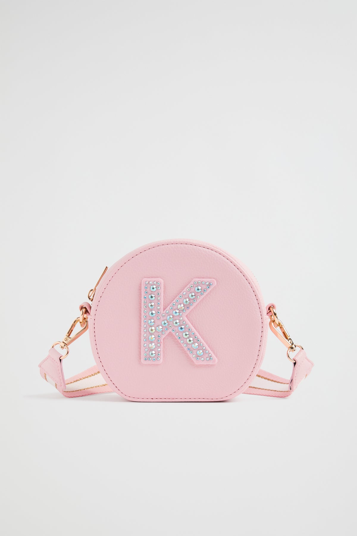 Circle Jewel Initial Bag