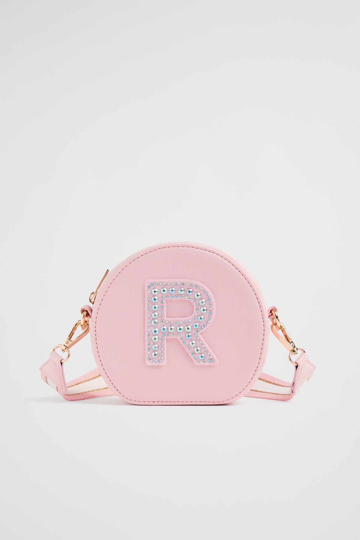 Circle Jewel Initial Bag