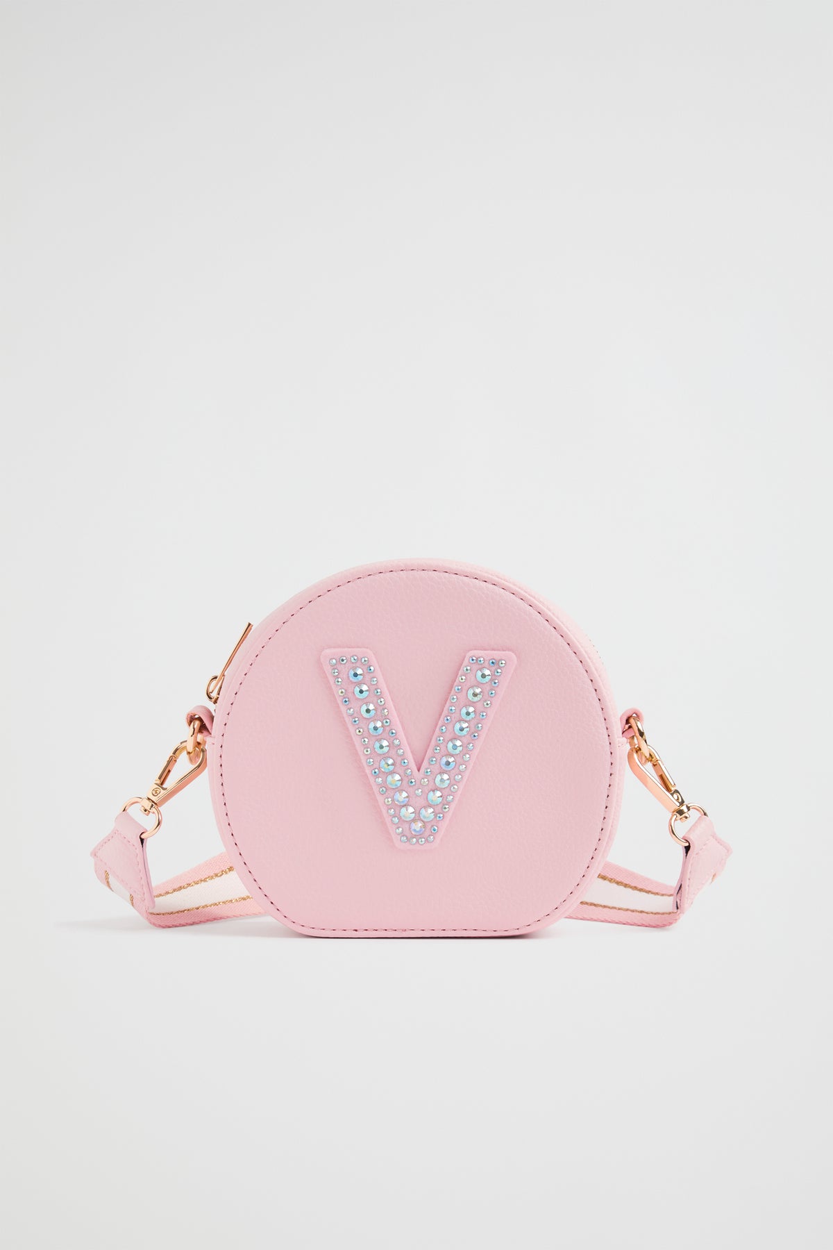 Circle Jewel Initial Bag