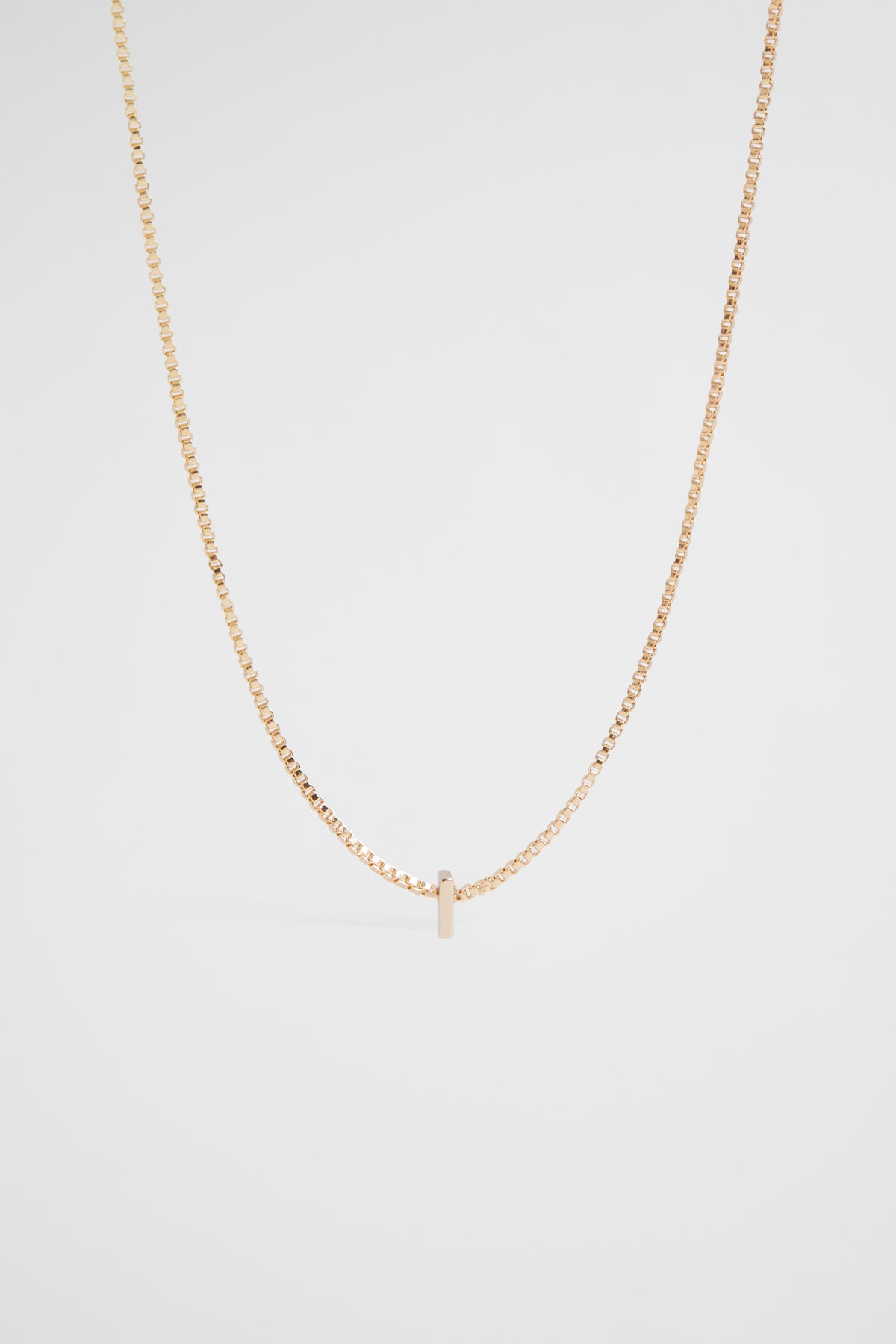 Gold Initial Necklace