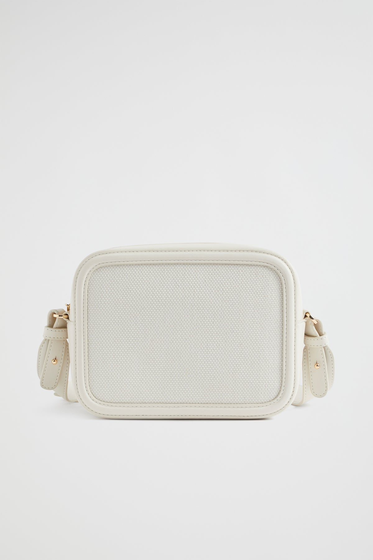 Textured Logo Crossbody Bag