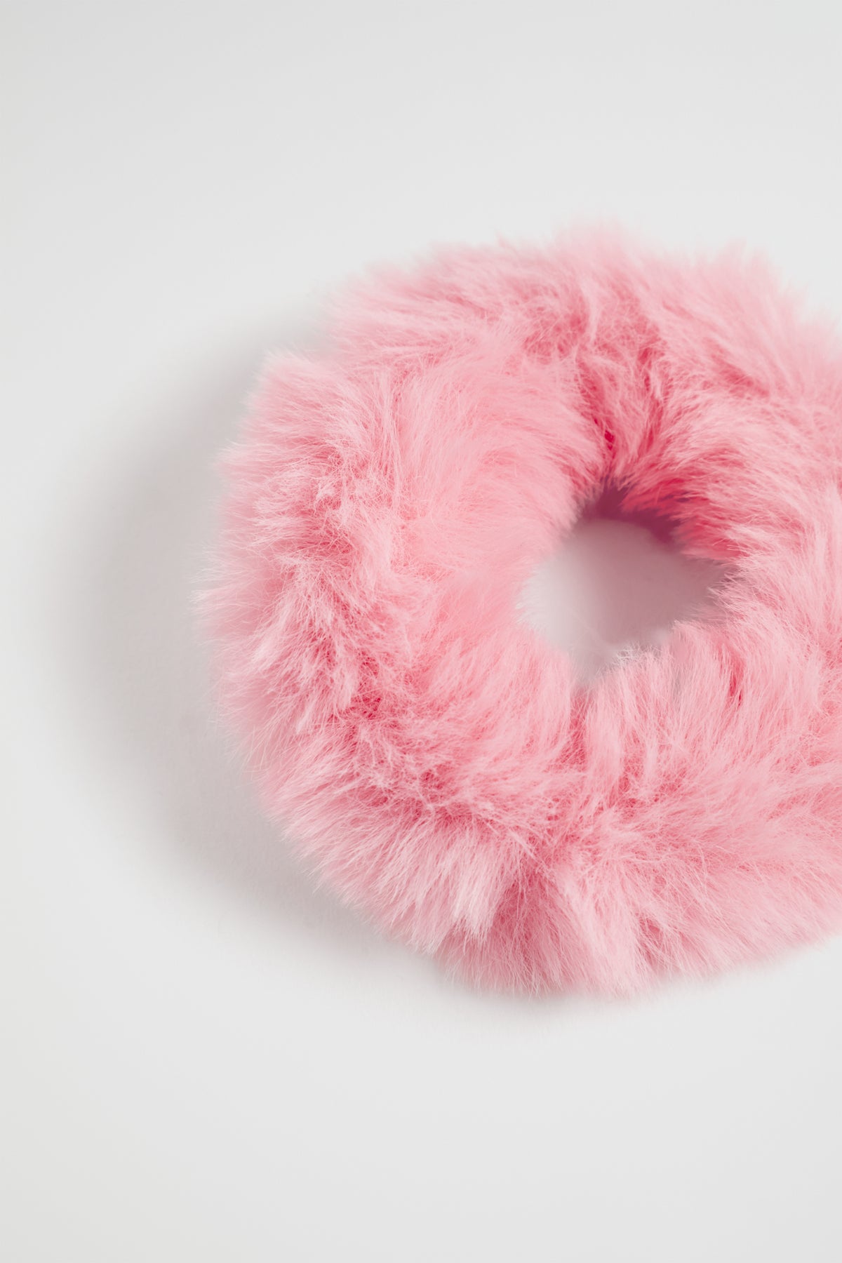 Faux Fur Scrunchie