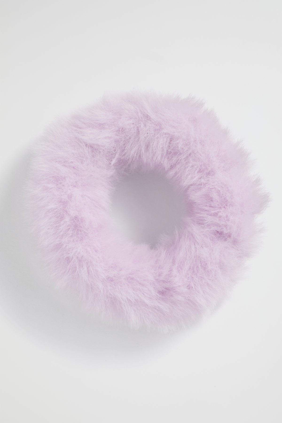Faux Fur Scrunchie