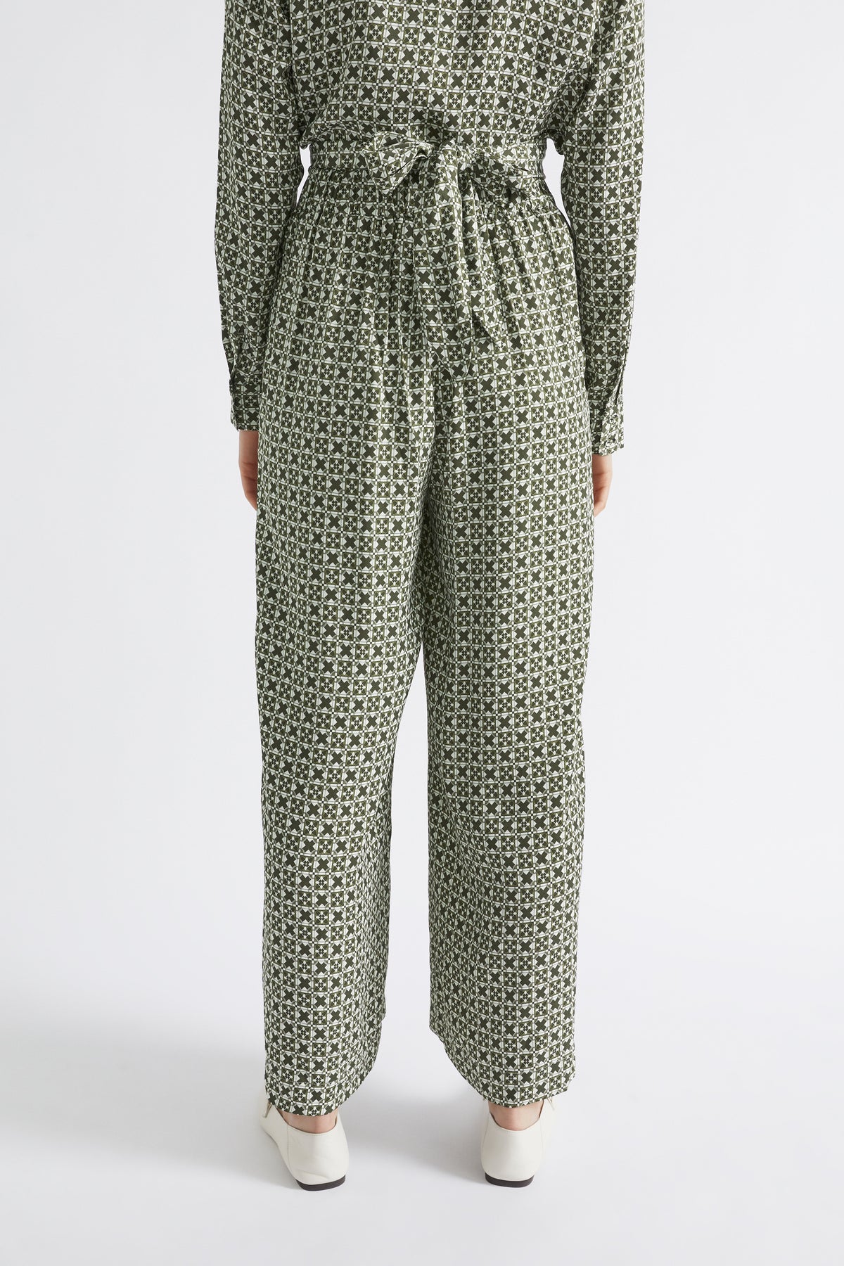 Mini Geo Wide Leg Pant