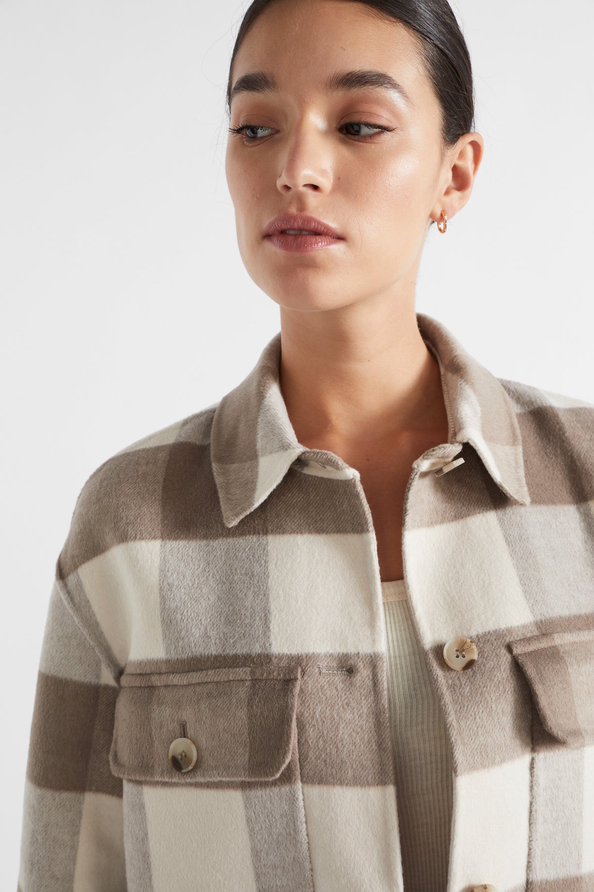 Wool Blend Shacket