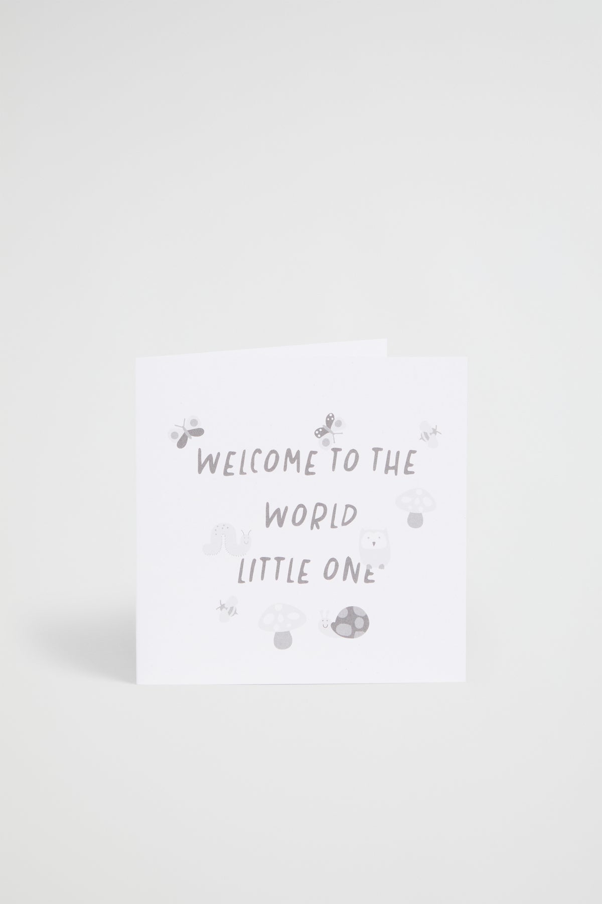 Large Welcome Little One Card