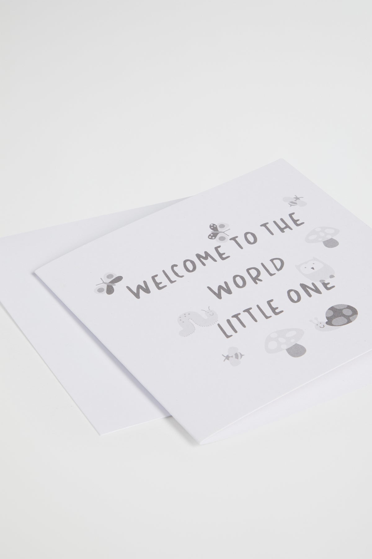 Large Welcome Little One Card