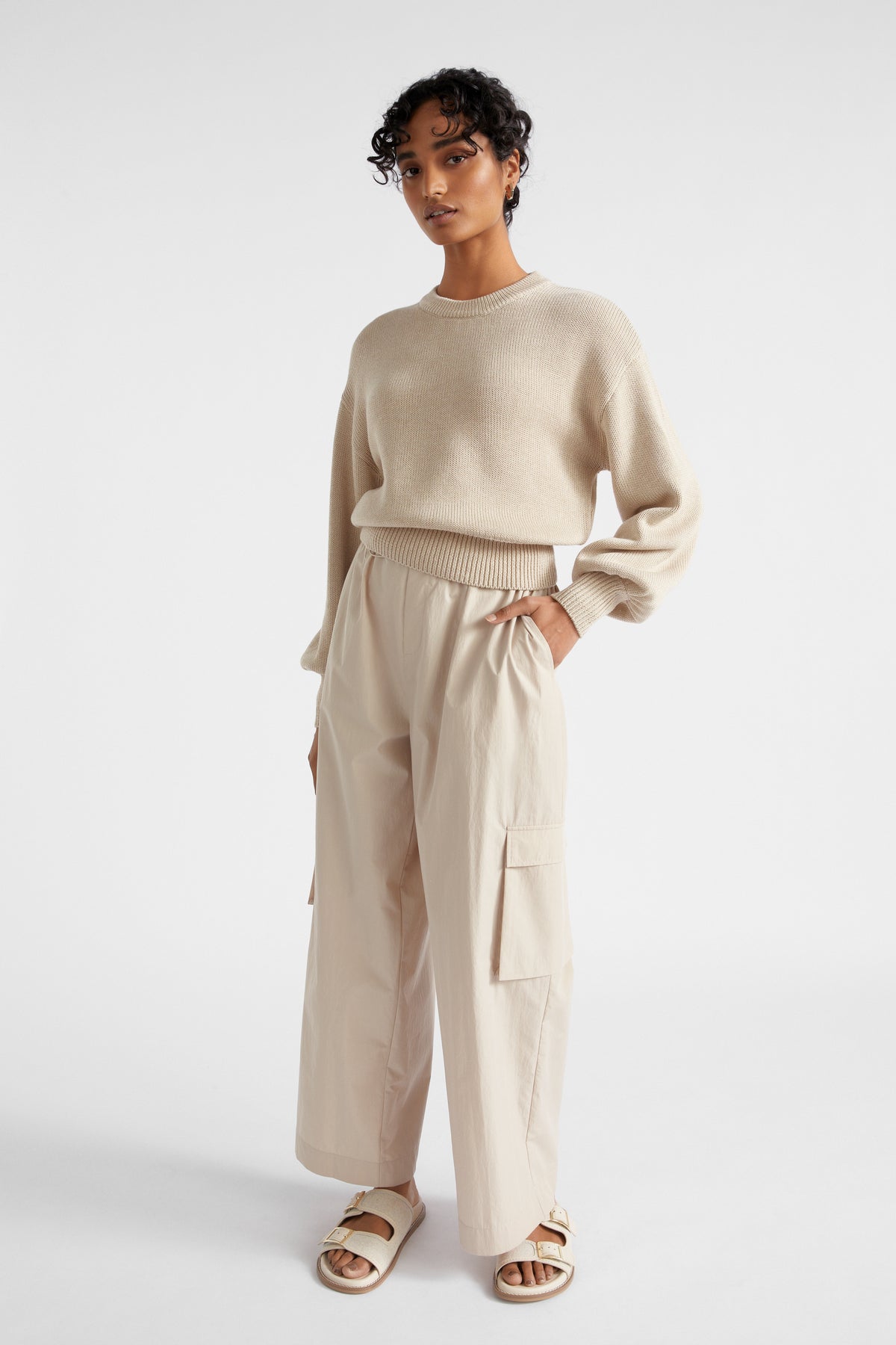 Cotton Rib Easy Knit