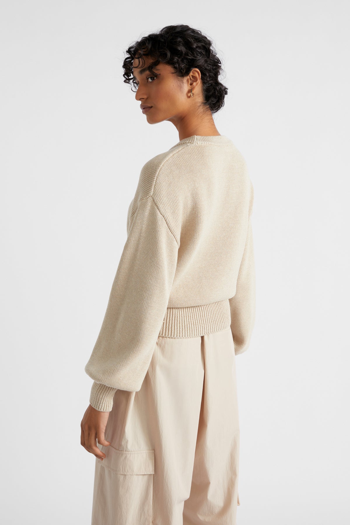 Cotton Rib Easy Knit