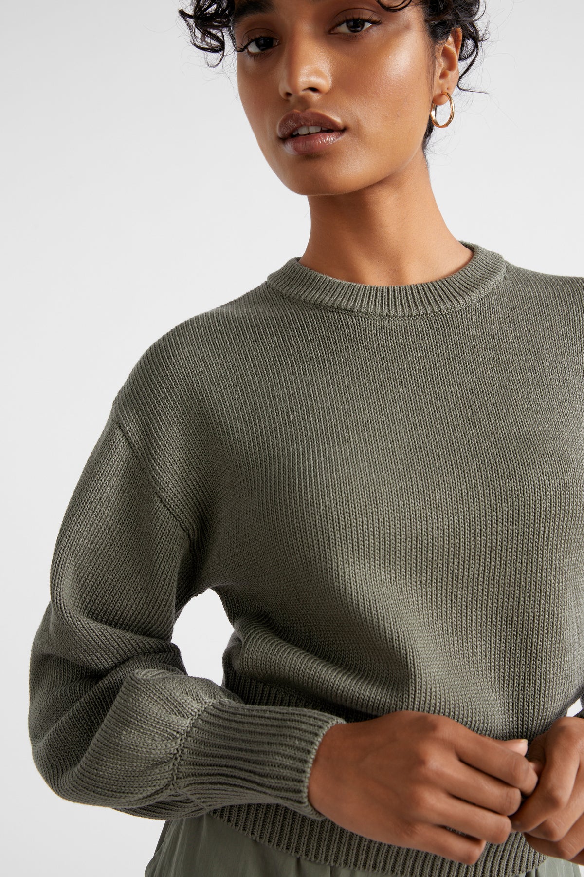 Cotton Rib Easy Knit