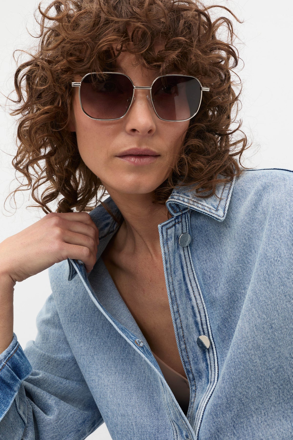 Bridget Metal Sunglasses