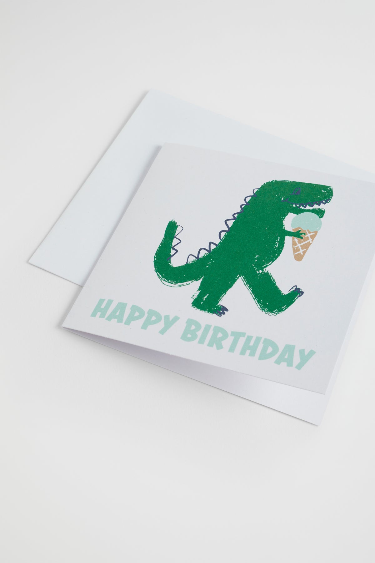 Large Happy Birthday Dinosaur Card