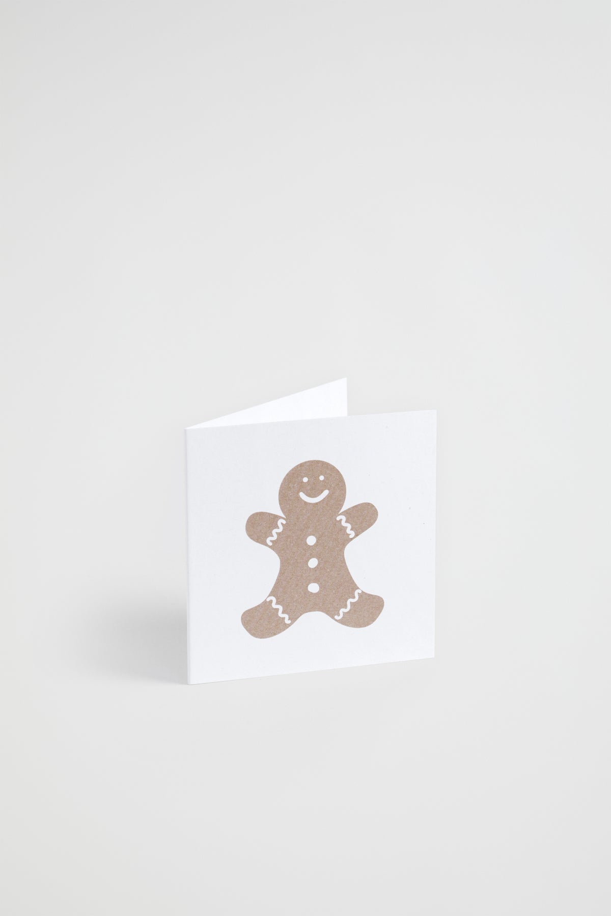 Small Gingerbread Card