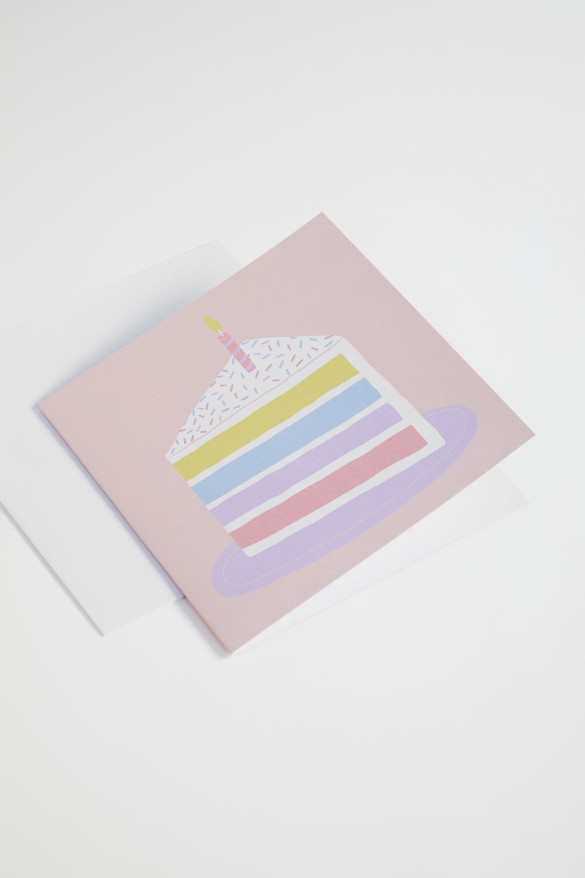 Large Birthday Cake Card