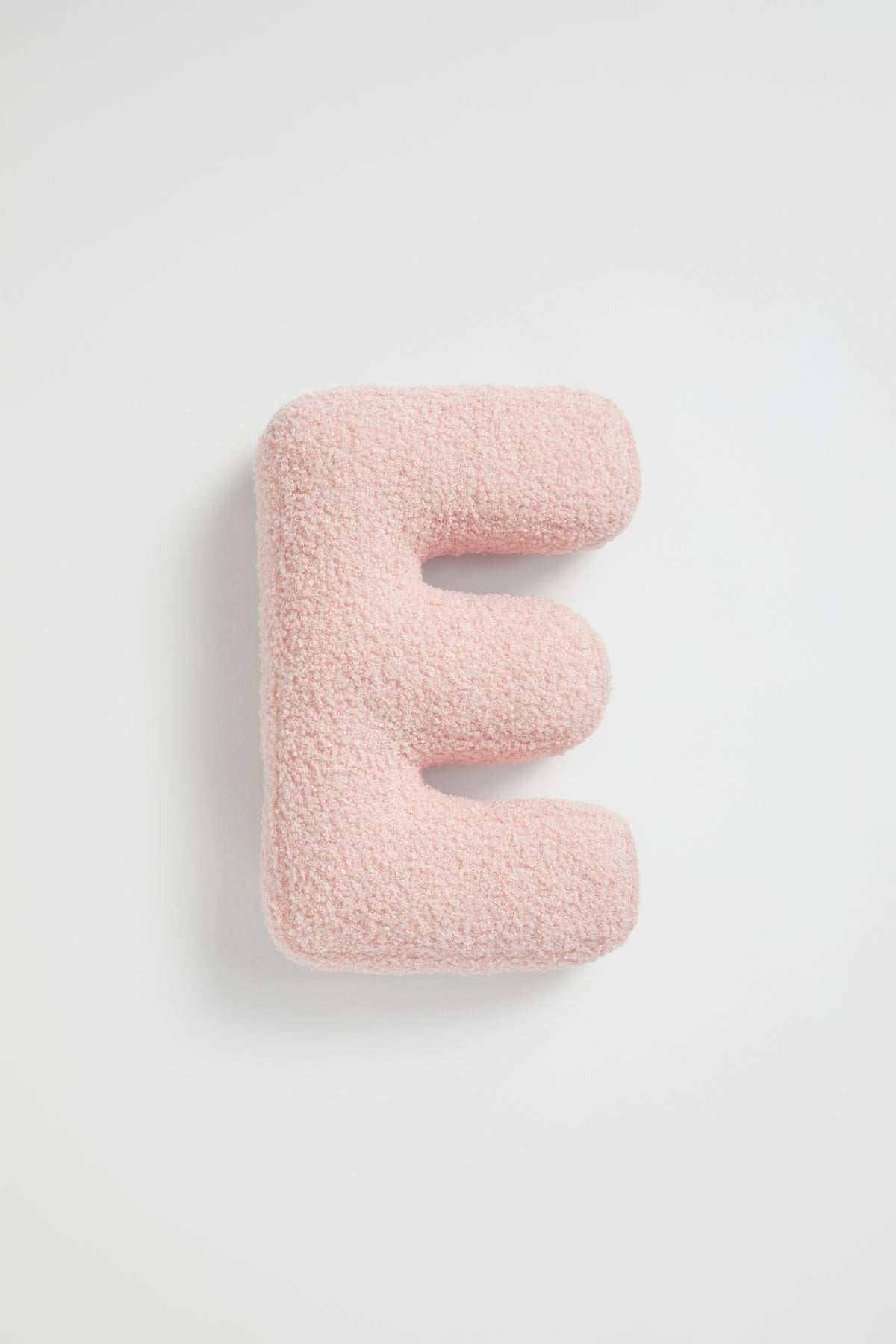 Teddy Initial Cushion Dusty Rose