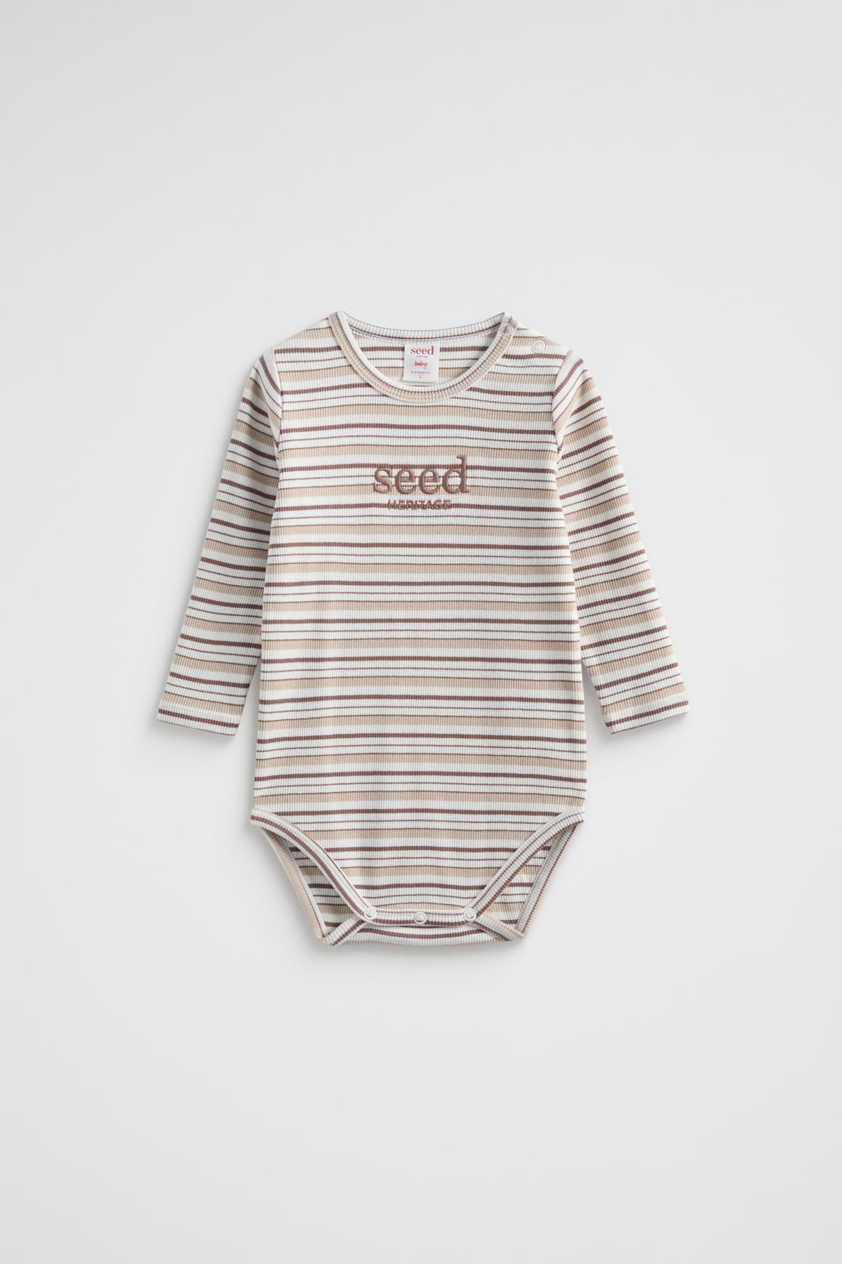 Core Rib Logo Bodysuit