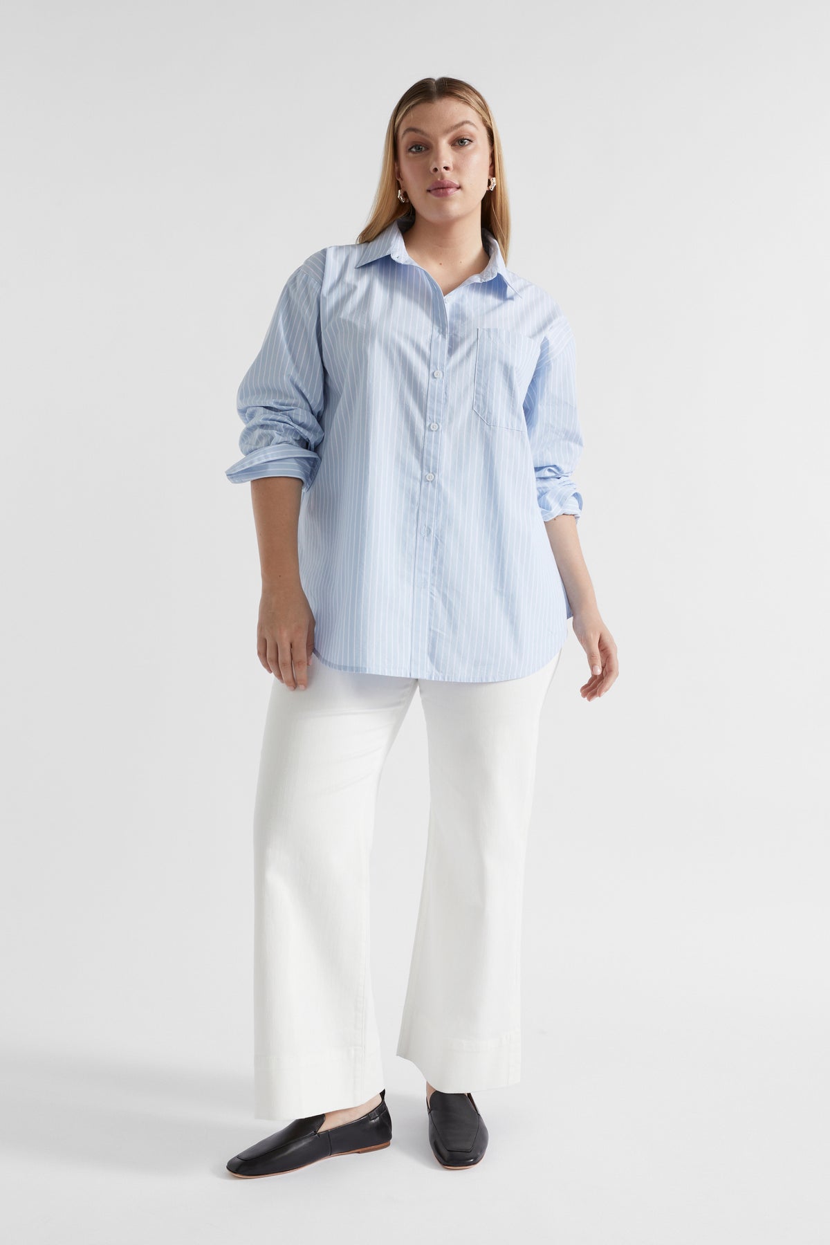 Poplin Pocket Front Shirt