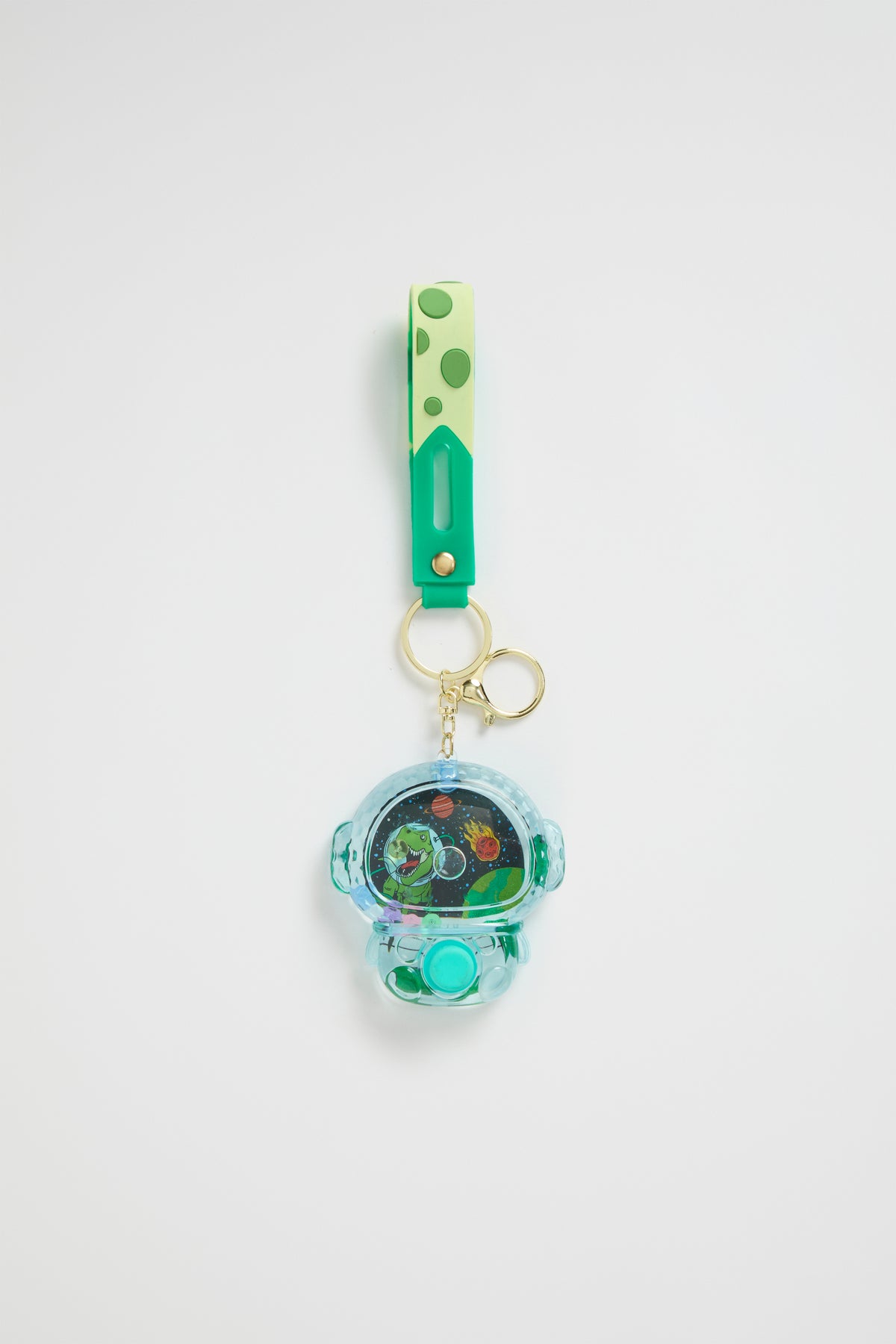 Water Filled Games Keychain