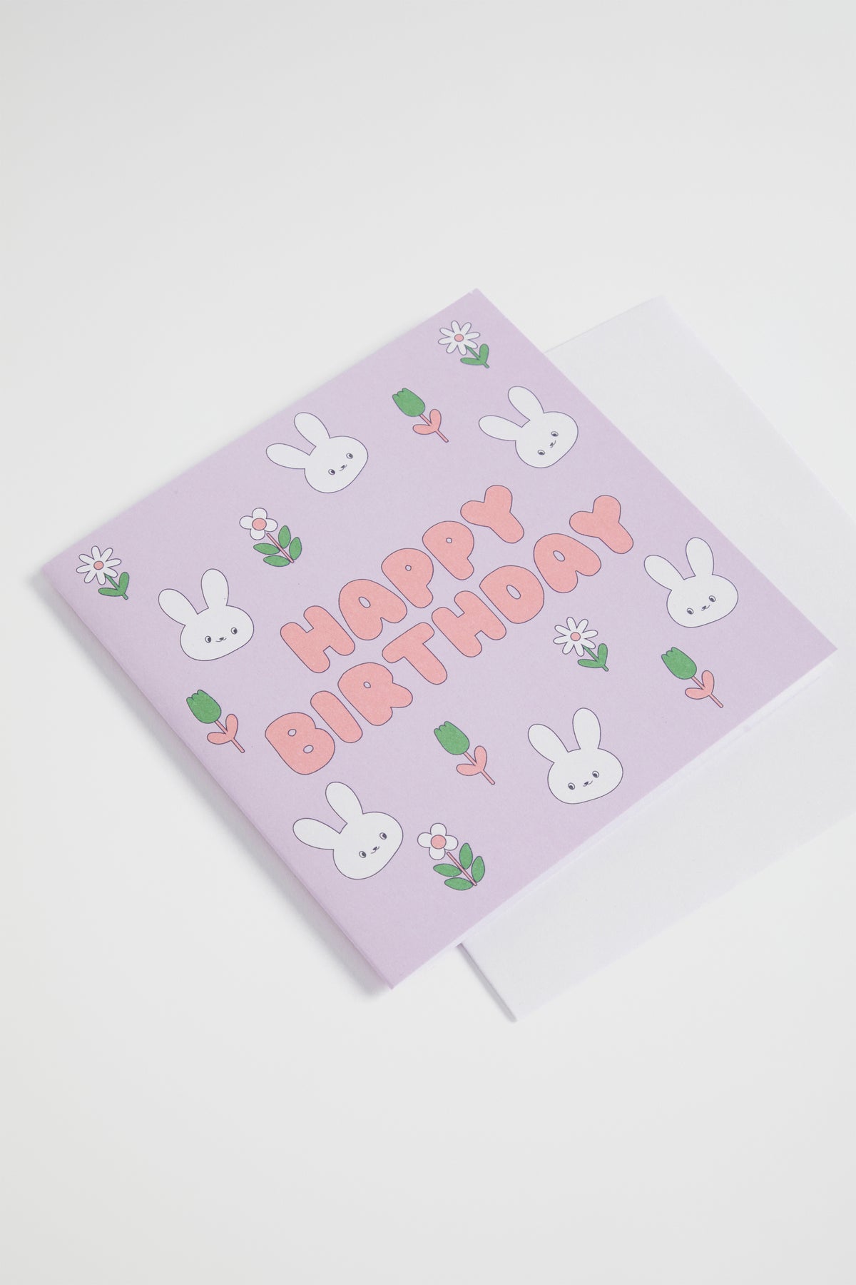 Large Happy Birthday Bunny Card